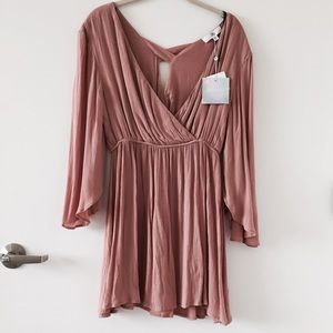 Blush Missguided Dress